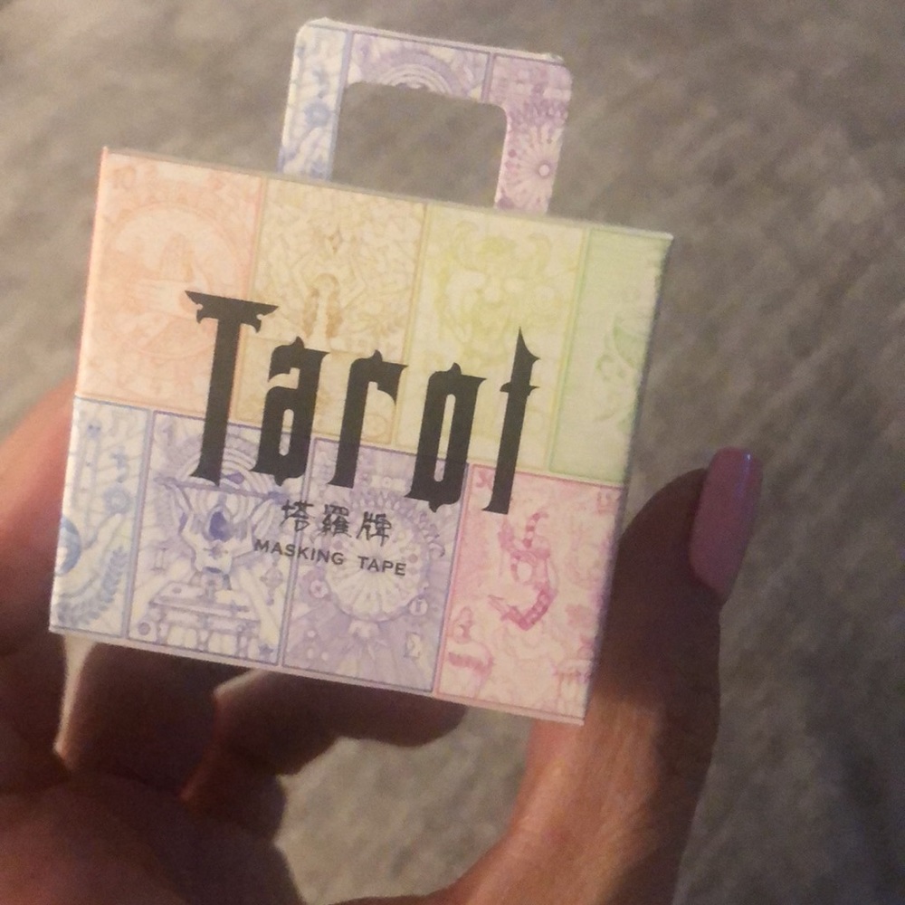 NIB Tarot themed washi masking tape